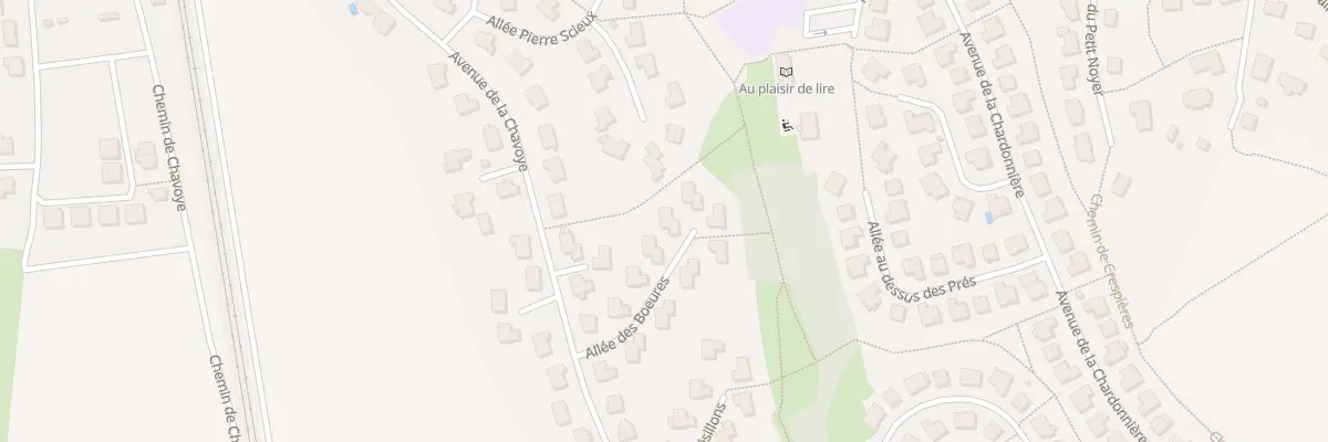 Plan du 7 All des Boeures à Mareil-sur-Mauldre