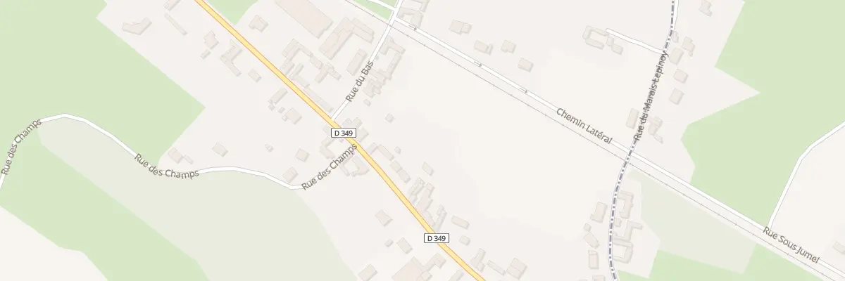 Plan du 30 Rte Nationale à Lespinoy