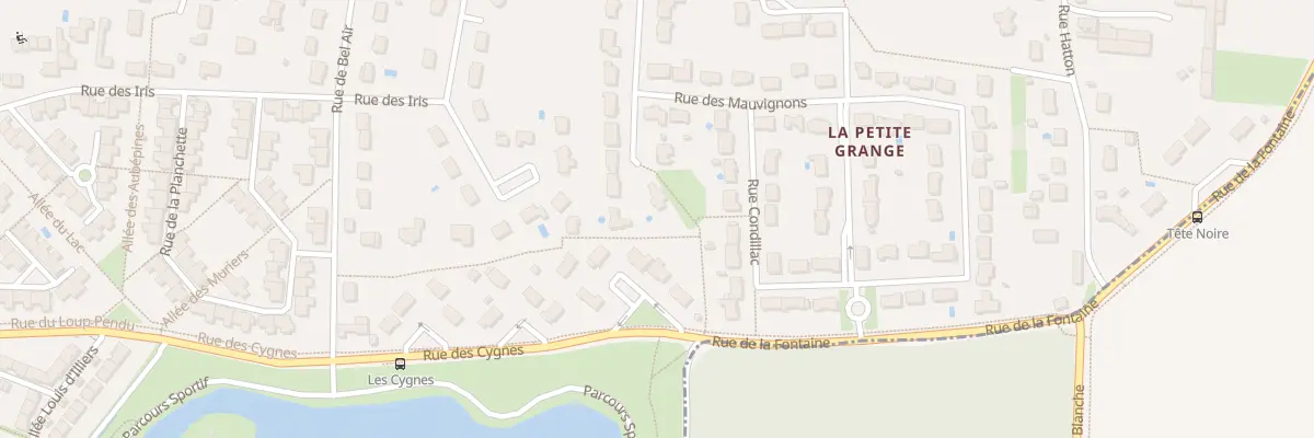 Plan du 18 Rue des Mauvignons à Saint-Pryvé-Saint-Mesmin
