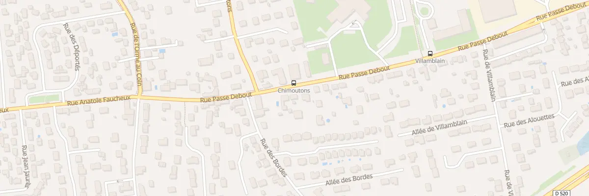 Plan du 1315 Rue Passe Debout à Saran