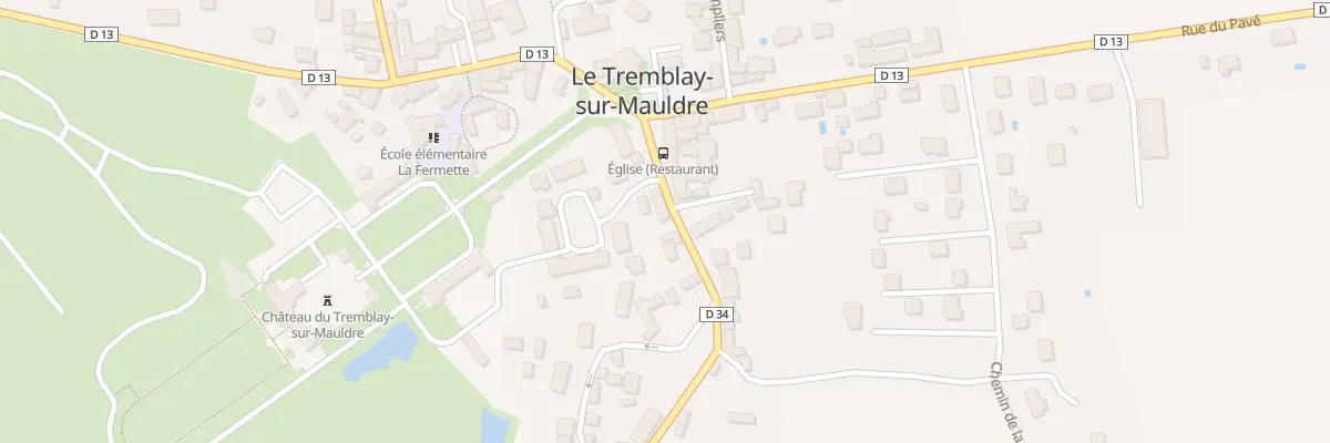 Plan du 6 Rue du Général de Gaulle au Tremblay-sur-Mauldre