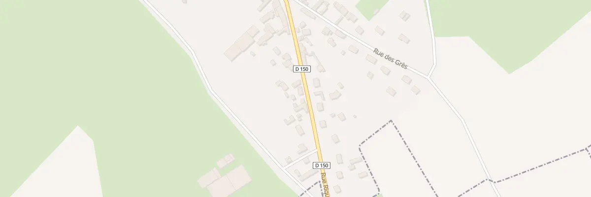 Plan du 74 Rue Riquefosse à Morvillers
