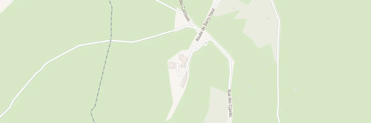 Plan du 5422F Rte de Barry Haut à Saint-Laurent-les-Tours