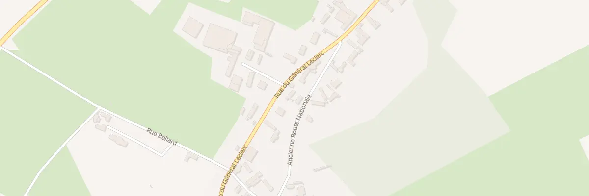 Plan du 48 Rue du Général Leclerc à Canchy