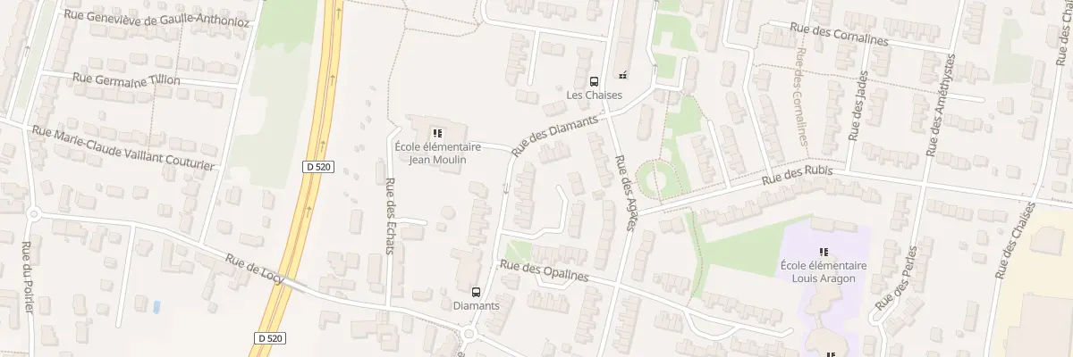 Plan du 32 Rue des Diamants à Saint-Jean-de-la-Ruelle