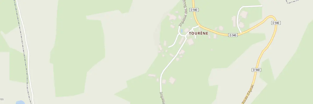 Plan du 59 Imp du Four à Anglars