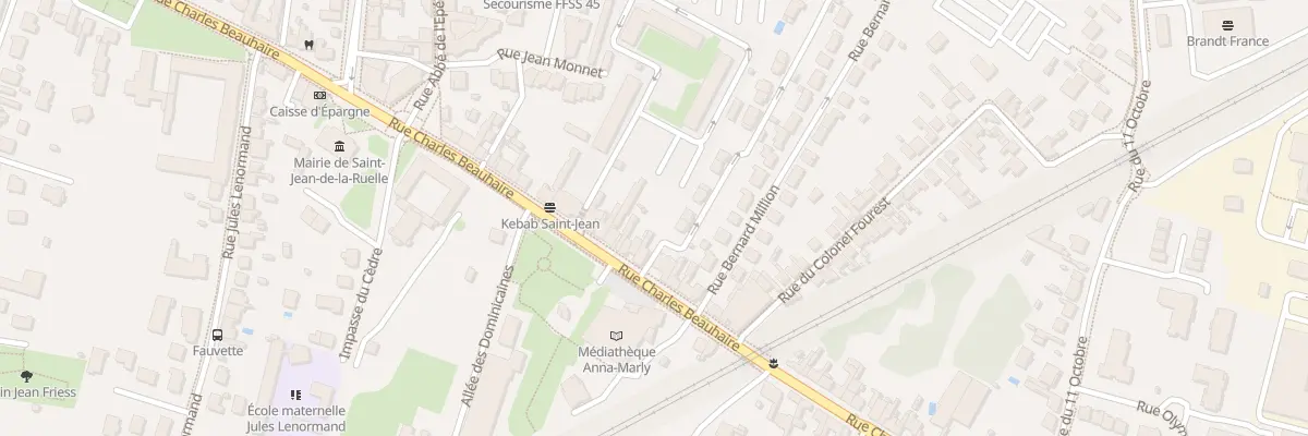 Plan du 56 Rue Charles Beauhaire à Saint-Jean-de-la-Ruelle