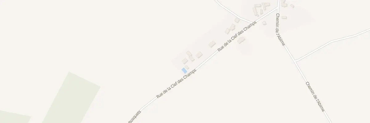 Plan du 23 Rue de la Clef des Champs au Vaumain