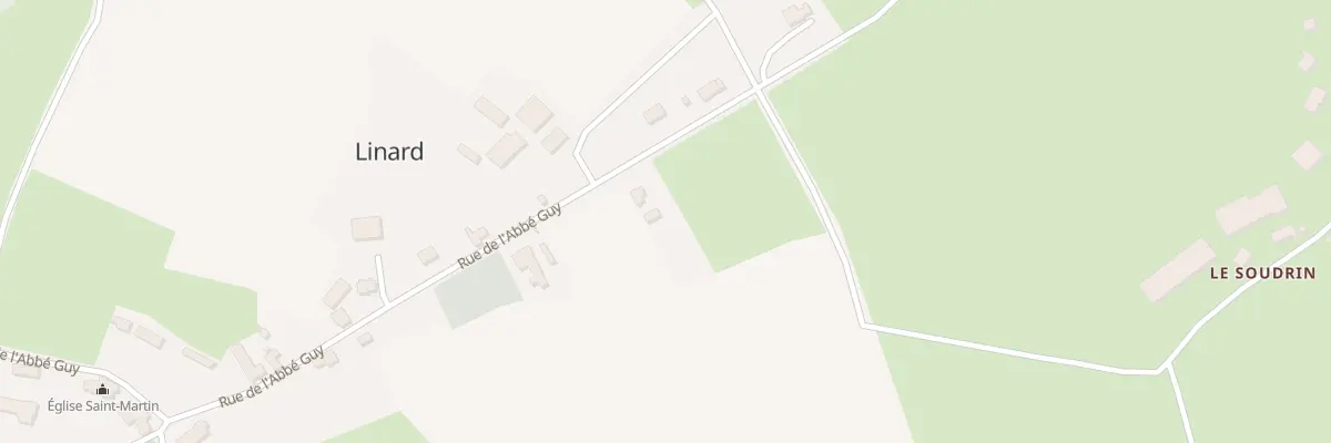 Plan du 3 Rue de l’Abbe Guy à Linard-Malval
