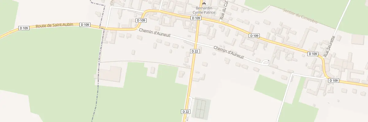 Plan du 3T Rue de la Landelle à Noirémont