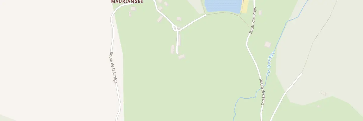 Plan du 5004 Maurianges à Chaumeil
