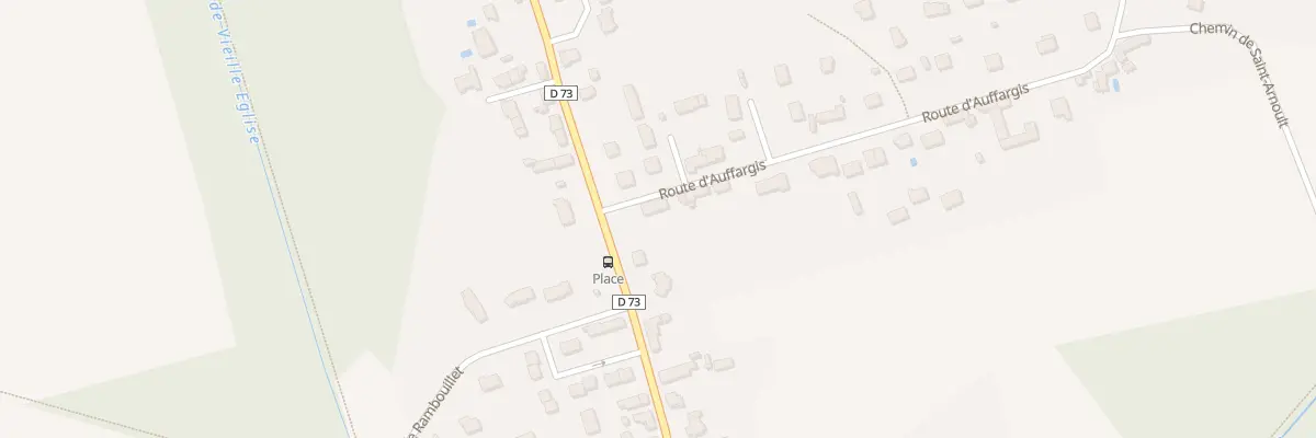 Plan du 2 Rte d’Auffargis à Vieille-Église-en-Yvelines