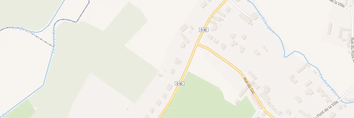 Plan du 42 Rue des Prés à Caours