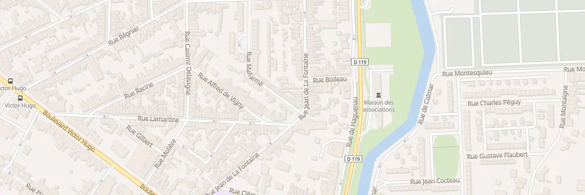 Plan du 104 Rue la Fontaine à Calais