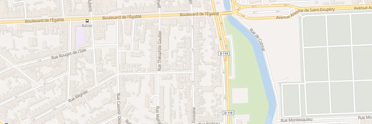 Plan du 40 Rue la Fontaine à Calais