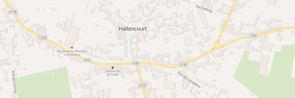 Plan du 24 Rue de la République à Hallencourt