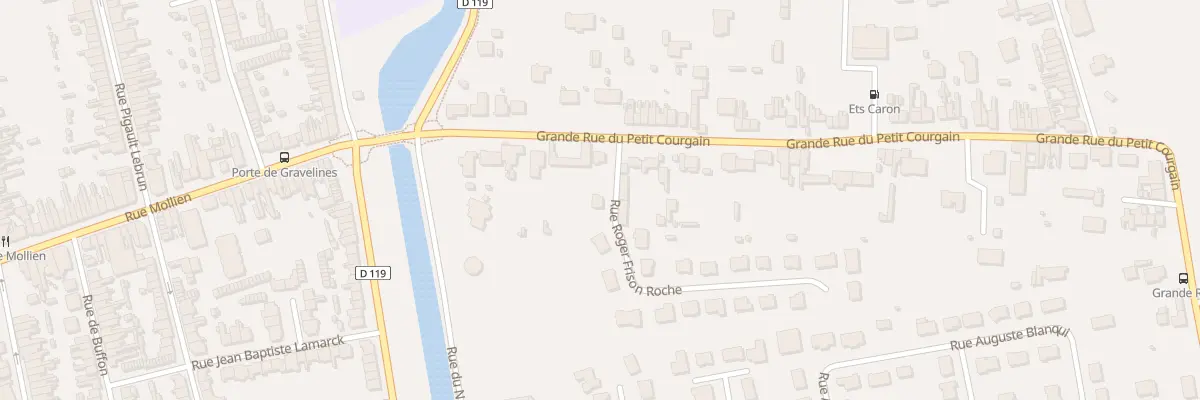 Plan du 50 Rue Roger Frison Roche à Calais