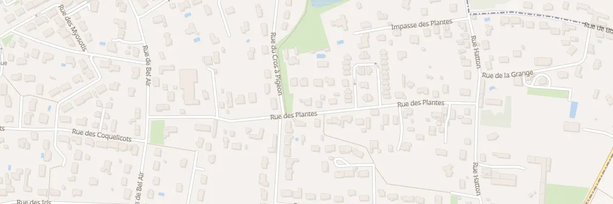 Plan du 30 Rue des Plantes à Saint-Pryvé-Saint-Mesmin
