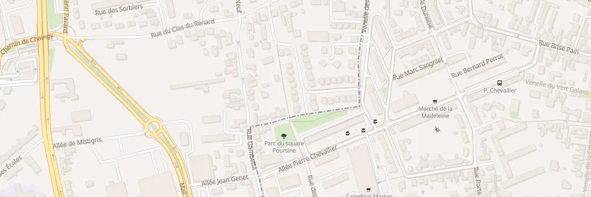 Plan du 23 Rue Rémi Cosson à Saint-Jean-de-la-Ruelle