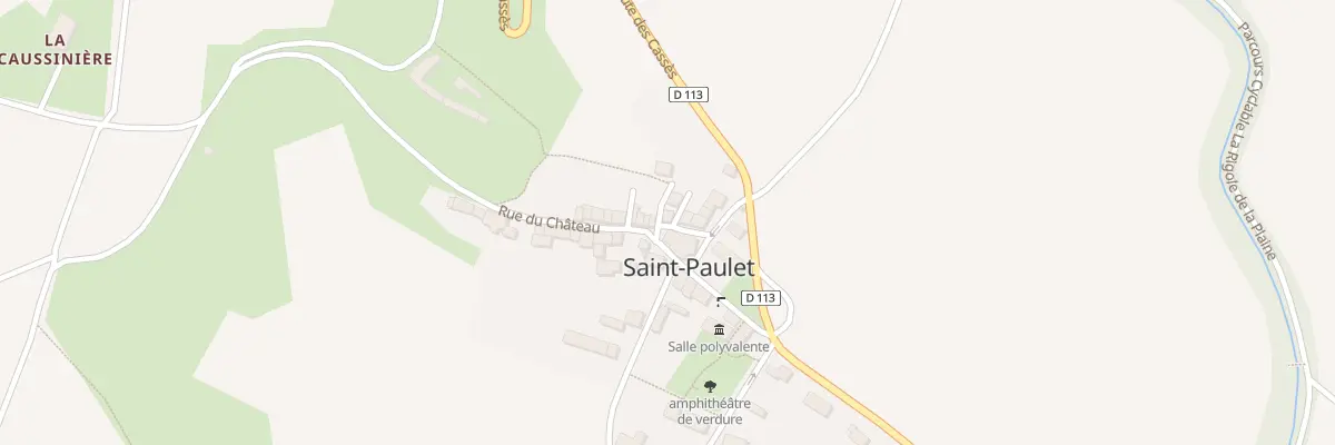Plan du 20 Pl de l’Eglise à Saint-Paulet