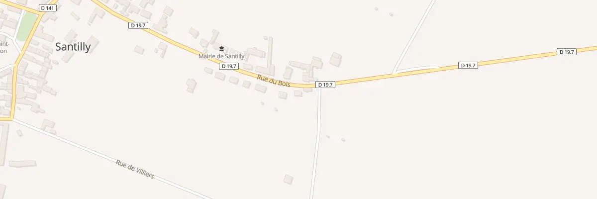 Plan du 32 Rue du Bois à Santilly