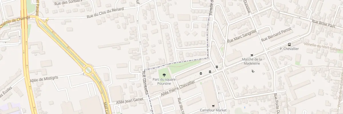 Plan du 21 Rue Rémi Cosson à Saint-Jean-de-la-Ruelle
