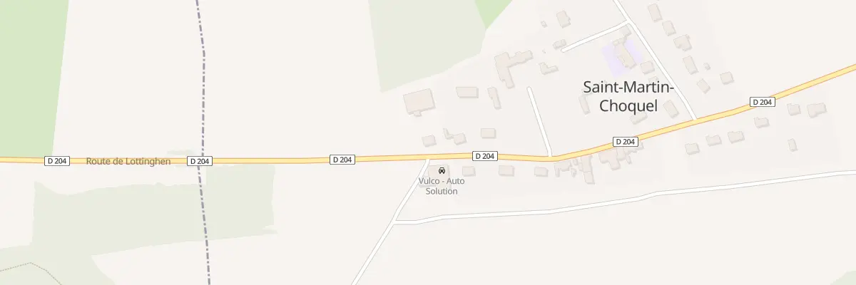 Plan du 3 Rte de Lottinghen à Saint-Martin-Choquel