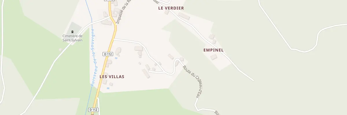 Plan du 5069 En Sarceix à Forgès