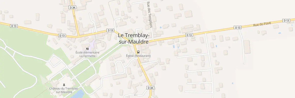 Plan du 1 Rue du Général de Gaulle au Tremblay-sur-Mauldre