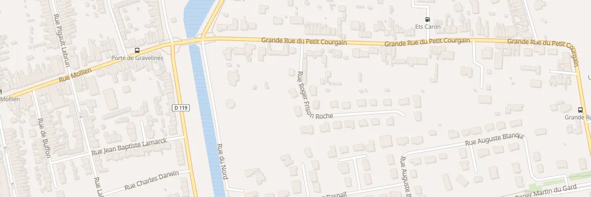 Plan du 88 Rue Roger Frison Roche à Calais