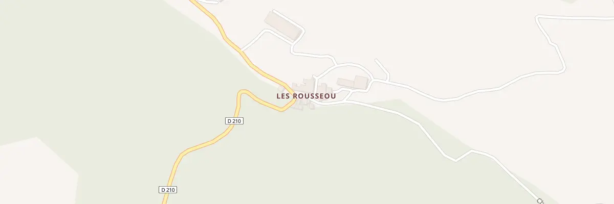 Plan du 7 Rousseou à Bénaix