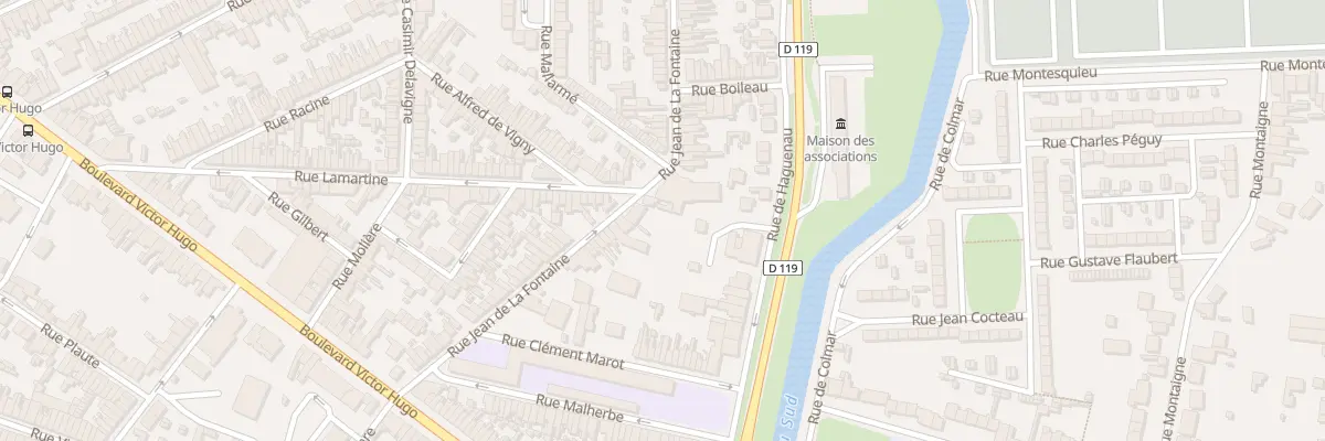 Plan du 115 Rue la Fontaine à Calais