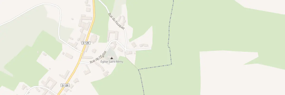 Plan du 8 Rue de l’Eglise à Saint-Rémy-au-Bois