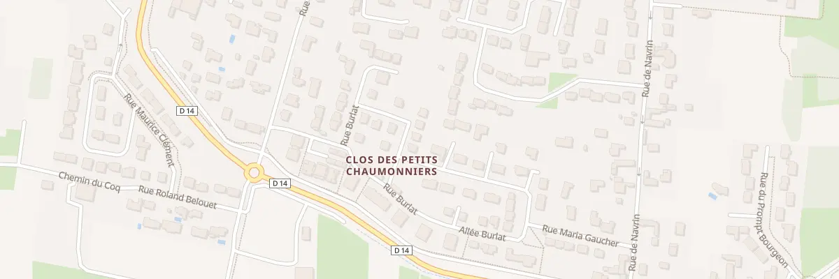 Plan du 338 Rue Maria Gaucher à Olivet