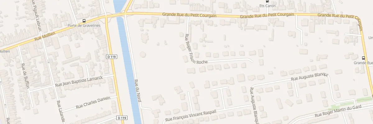 Plan du 96 Rue Roger Frison Roche à Calais