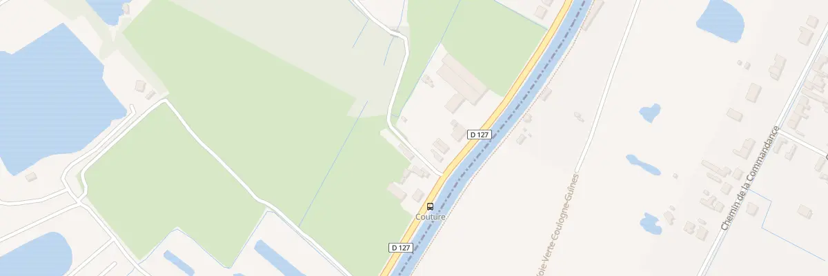 Plan du 3034 Rte de Guînes à Hames-Boucres