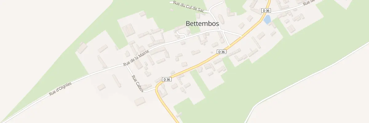 Plan du 22 Gr Grande Rue à Bettembos