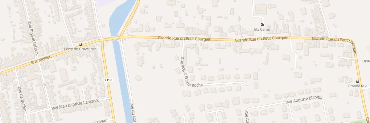 Plan du 37 Rue Roger Frison Roche à Calais