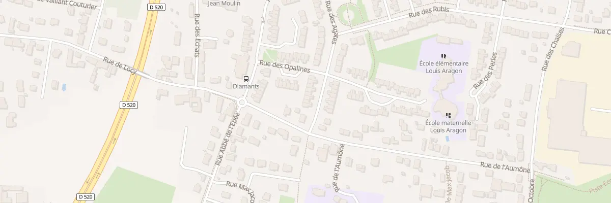 Plan du 132 Rue des Agates à Saint-Jean-de-la-Ruelle