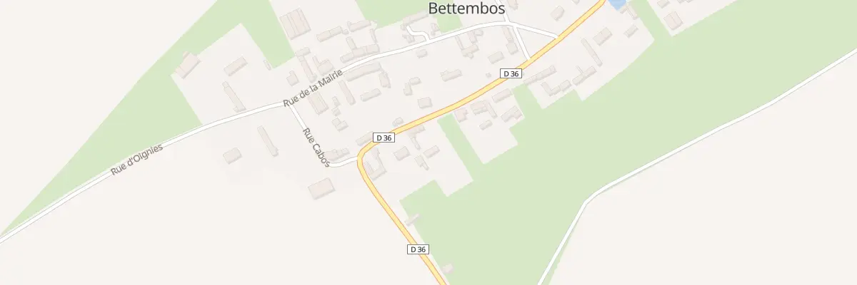 Plan du 37 Gr Grande Rue à Bettembos