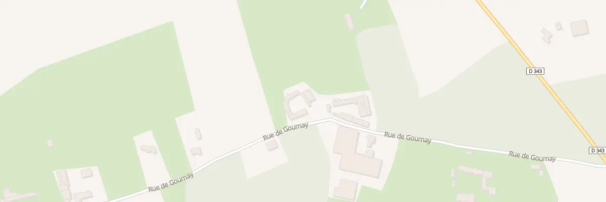 Plan du 396 Rue Gournay à Bezinghem