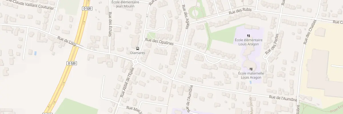 Plan du 128 Rue des Agates à Saint-Jean-de-la-Ruelle