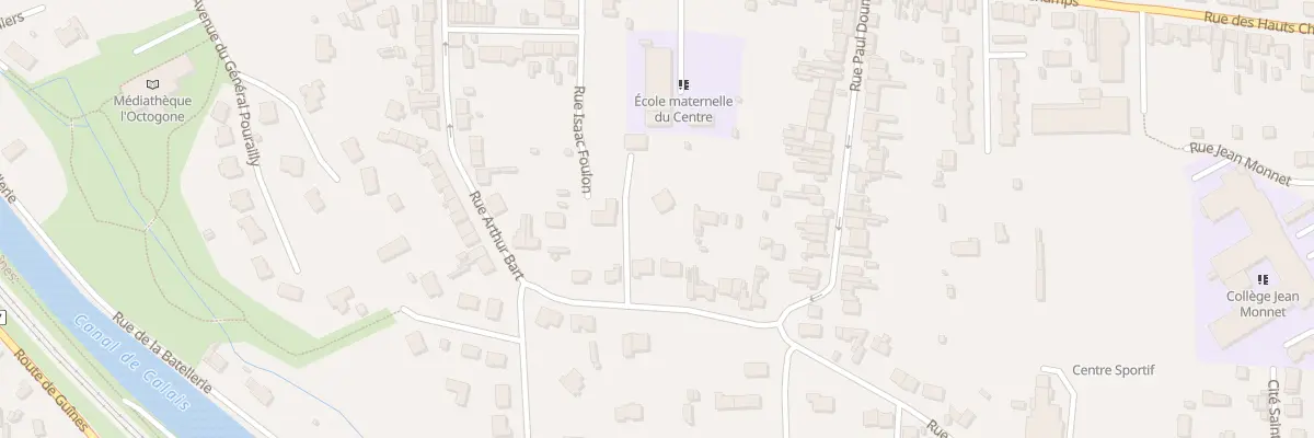 Plan du 49 Rue Arthur Bart à Coulogne