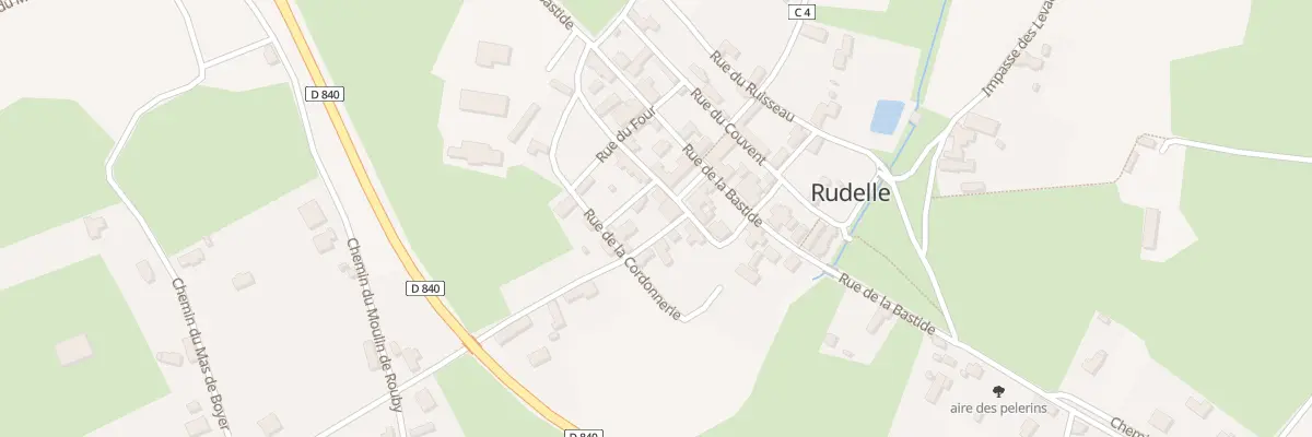 Plan du 16 Rte de Théminettes à Rudelle