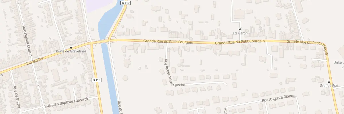 Plan du 168 Gr Grande Rue Petit Courgain à Calais