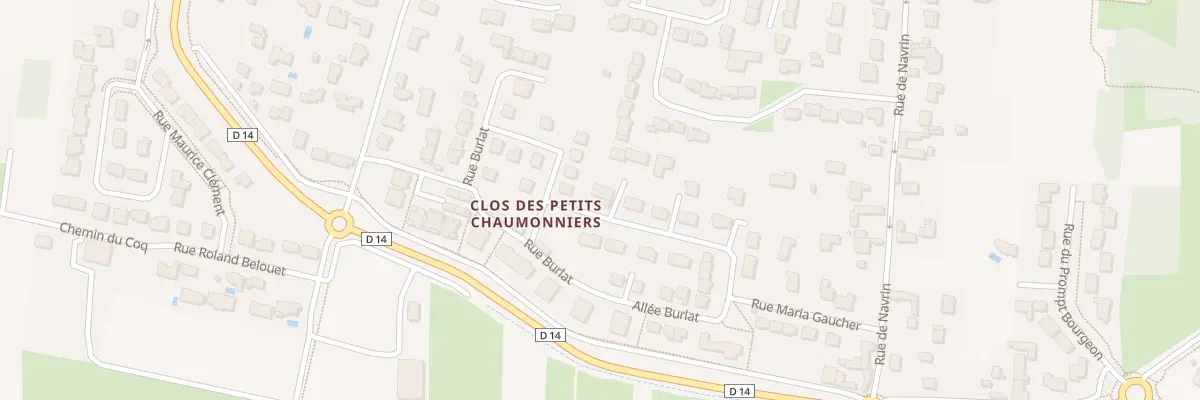 Plan du 268 Rue Maria Gaucher à Olivet