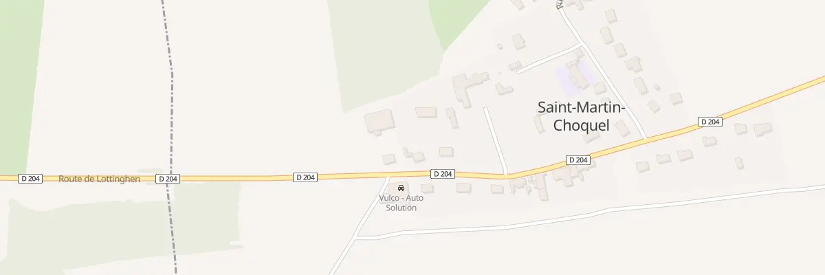 Plan du 7 Rte de Lottinghen à Saint-Martin-Choquel