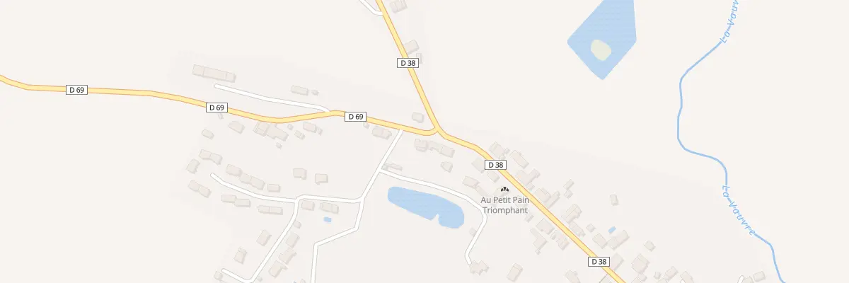 Plan du 5009 Le Bourg à Mers-sur-Indre