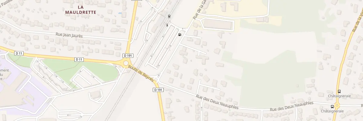 Plan du 23 Rue de la Gare à Villiers-Saint-Frédéric