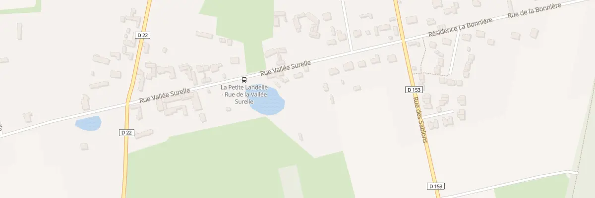 Plan du 10 Rue Vallee Surelle à Lalandelle